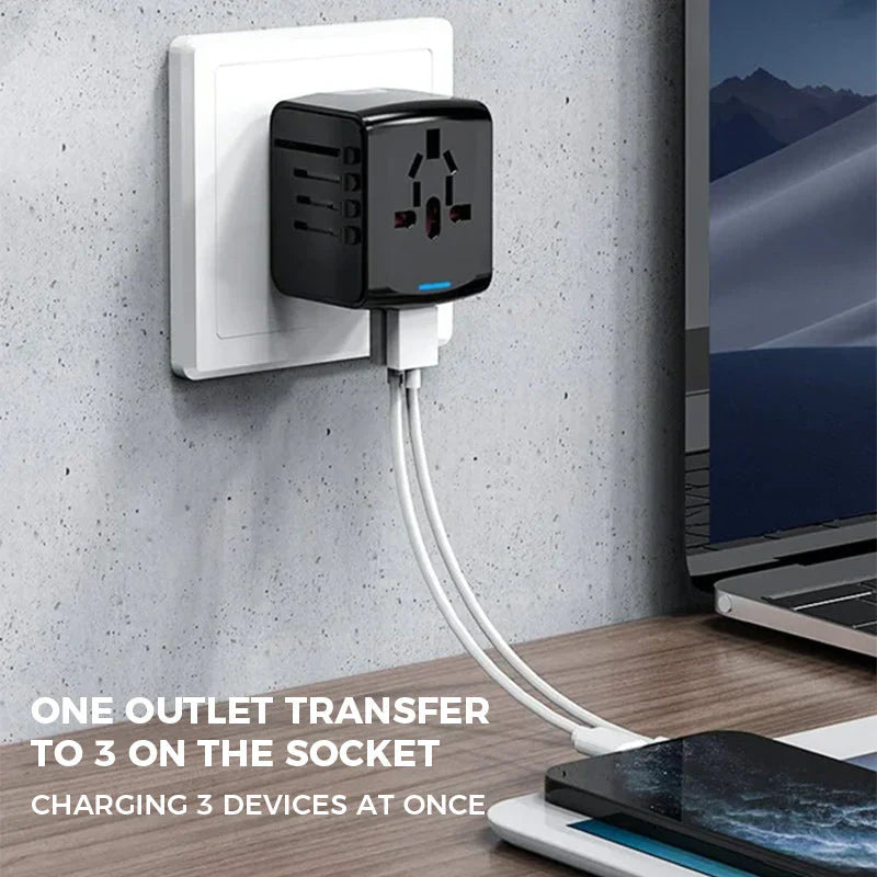 Multifunctional Travel Charger Converter