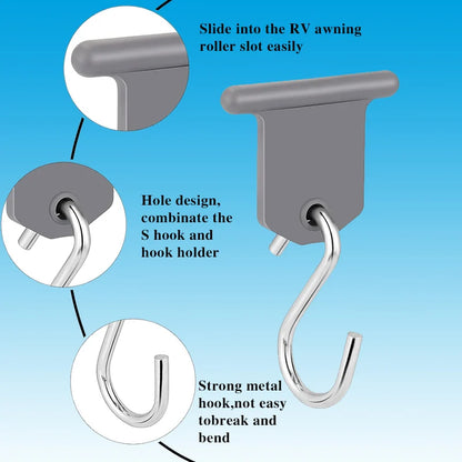 Heavy Duty Rv Awning Insert Hooks