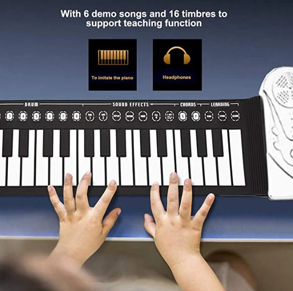 Hand Roll Portable Piano